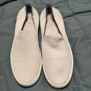 Rothy’s Salt Honeycomb The Original Slip On Sneakers 8.5